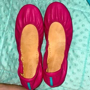 Tieks Fuchsia Pink Flats